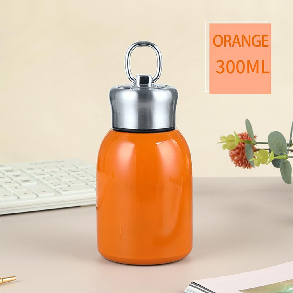 Матовый пухлый горшок для живота из нержавеющей стали 304 для студентов мужского и женского пола, вакуумная чашка, подарочная карманная чашка 10,5 унций