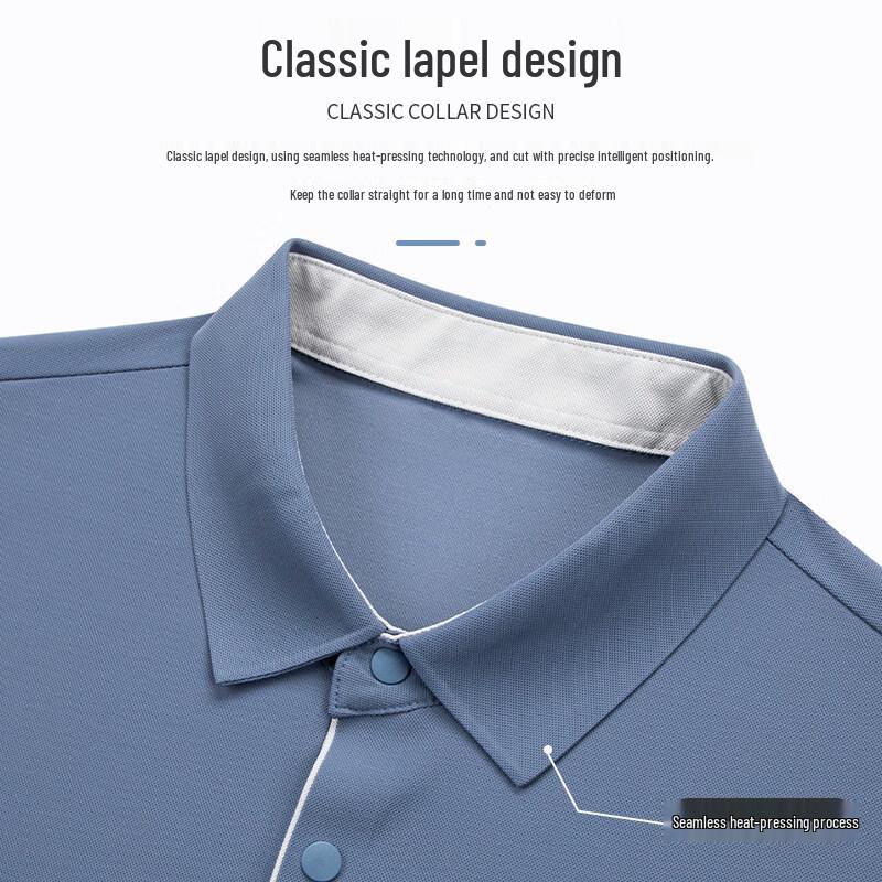 Pierre Cardin Cooling Antibacterial Men's Ice Silk Polo Shirt