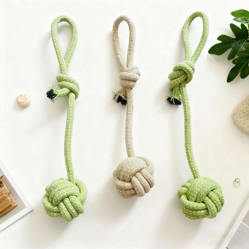 Jiemengzhe Durable Cotton Rope & Teething Dog Chew Toys