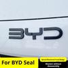 Для BYD Seal Специальные Черные Передние Задние Значки Модификация Черный Воин Значок Автомобиля Покрывающие Стиль Задний Логотип