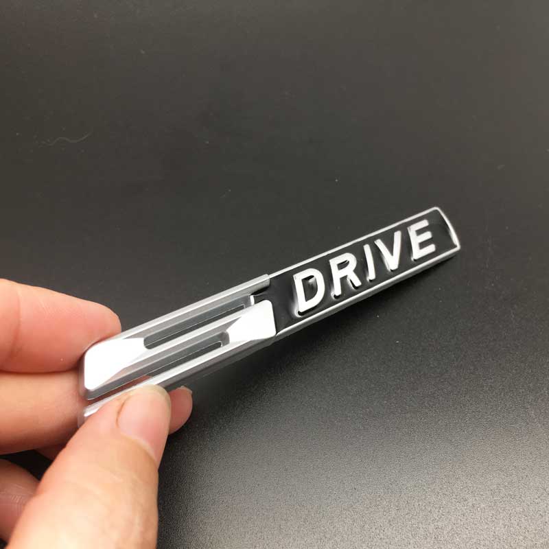 Металлическая наклейка с логотипом X Drive E Drive S Drive для стилизации автомобиля, на боковое крыло, задний багажник BMW X1 X3 X5 X6 E39 E53 E60 E90 F10 E46 DP8