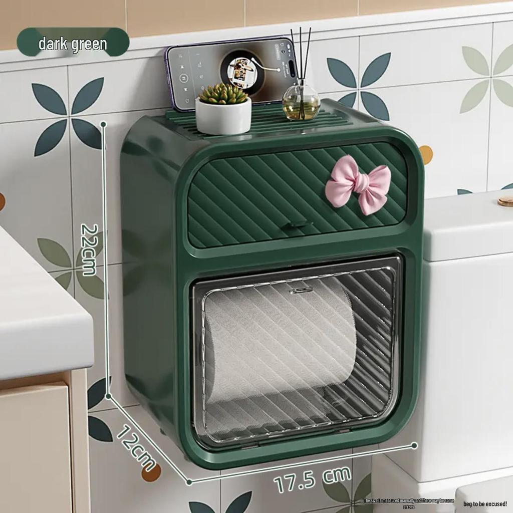 Роскошный настенный двухслойный диспенсер для туалетной бумаги