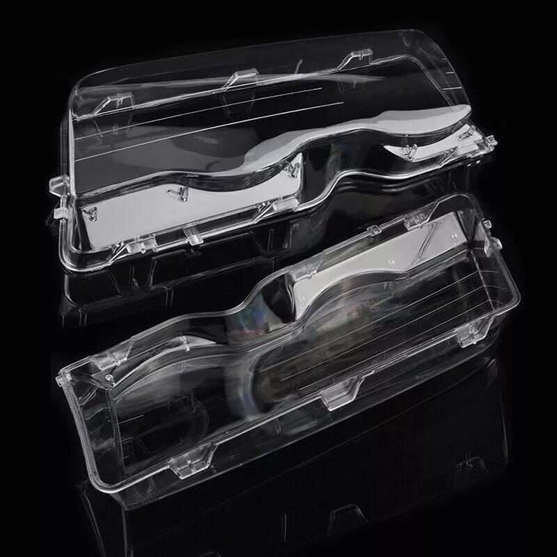 1Pcs/1 Pair Car Headlight Cover For BMW E46 4 Door 3-Series 1998 1999 2000 2001 Lampshade Bright Shell Head Lamp Lens Covers