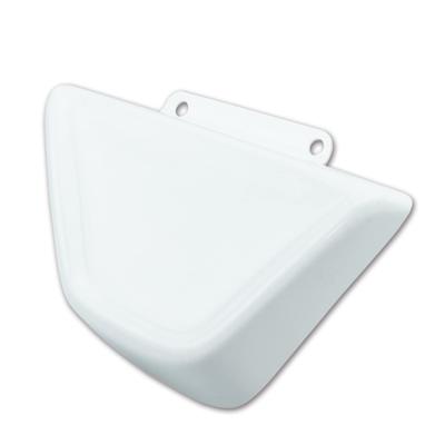 Kijima Monkey/Gorilla ('74-'77/Z50J) Детали мотоцикла Боковая крышка, Квадратная, Правая сторона, Белый гелькоут, 208-0221