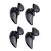 Electric RC OBoat Accessory 4*40mm CNC 2Blade Half Immersion Propeller (2 Pairs)