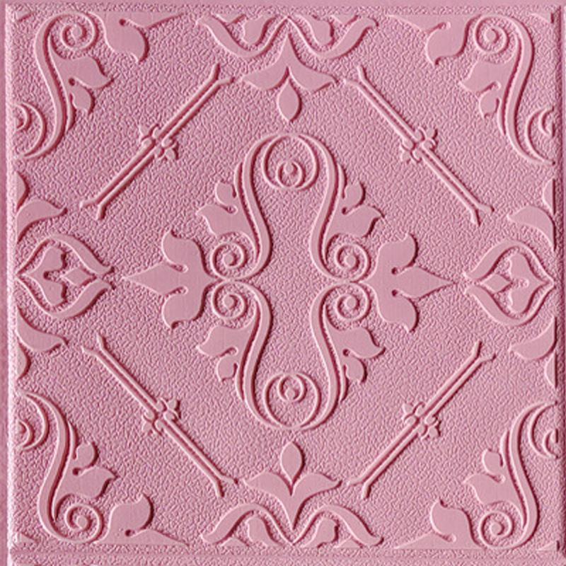 10 Pcs Self Adhesive 3D Panel Moisture Resistant Wall Stickers for Bedroom Living Room Bathroom Kitchen Wall Decor