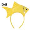 Goldfish Headband Fish Design Costume Hair Hoop Adjustable Headband Cosplay Props Party Dress Up Birthday Supplies