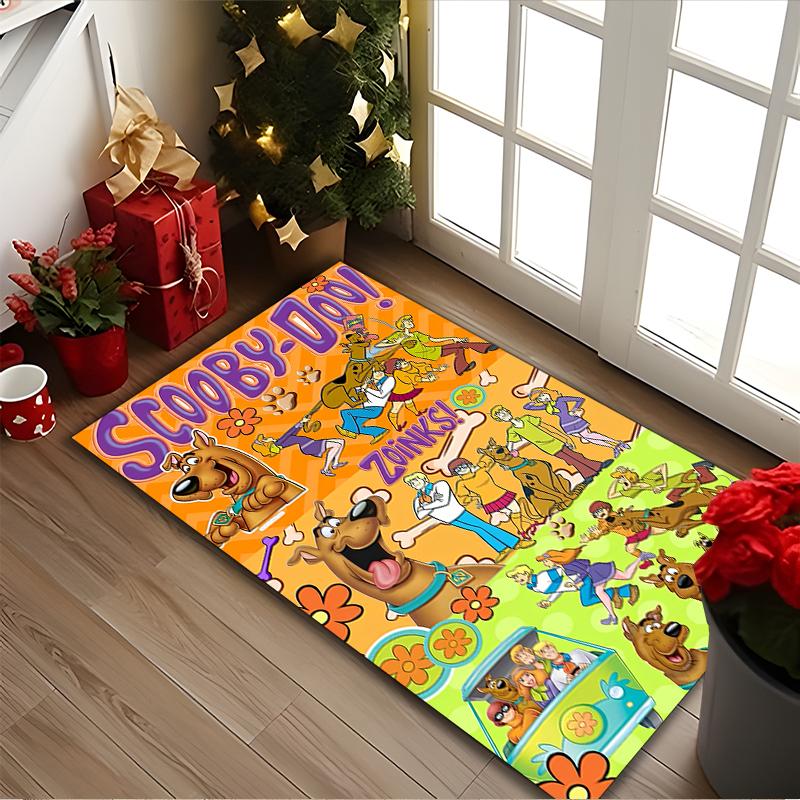 1pc SCOOBY-DOO Rug, Comfortable Printed Home Area Carpet, Cozy Office Chair Rug
