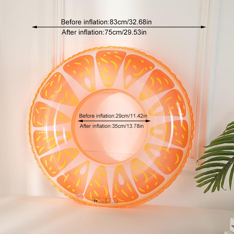1 шт., матрас для бассейна, кольцо для плавания, круг для плавания, надувной поплавок с фруктовым узором, круги для плавания, пляж
