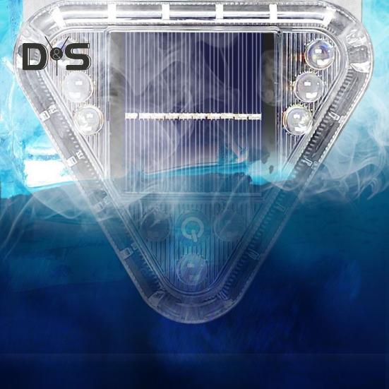 Треугольный солнечный предупреждающий световой сигнал, режимы, регулируемый, водонепроницаемый, супер яркий светодиодный мигающий фонарь, автомобильный прицеп, грузовик, задний мигающий фонарь, предупреждающий свет безопасности