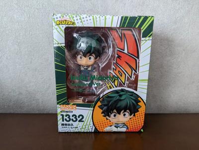 [НОВИНКА] Good Smile Company Nendoroid 1332 Моя геройская академия Изуку Мидория костюм куклы