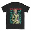 JOJO's Bizarre Adventure Аниме Новинка Футболка Мужская Женская Паннакотта Фуго JOJO Футболка из Чистого Хлопка Одежда