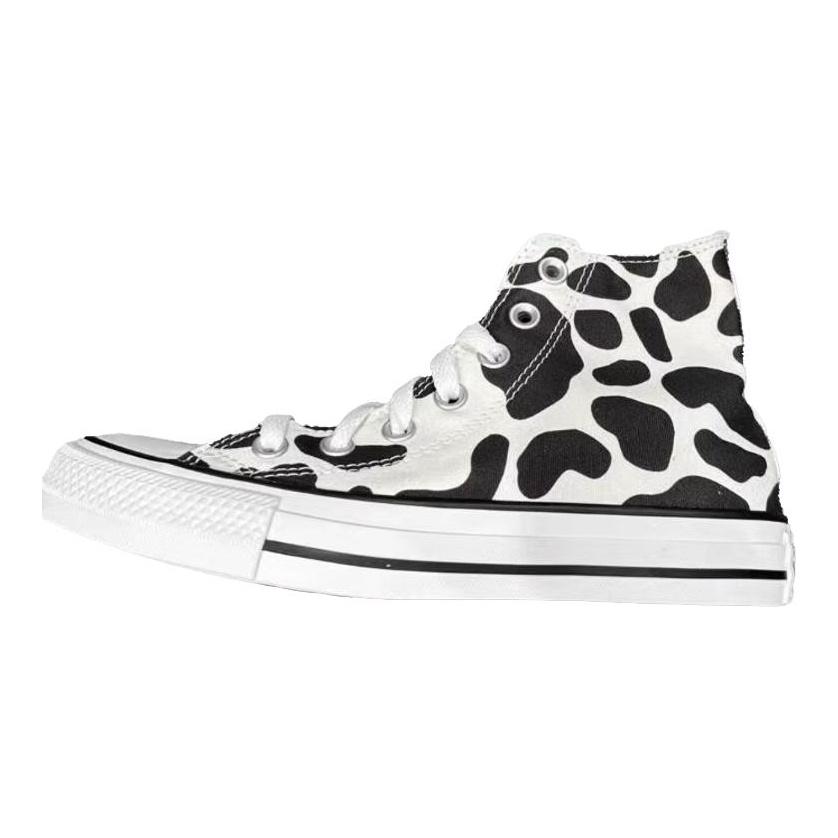 Converse Удобные универсальные парусиновые кеды All Star с высоким верхом, унисекс, белые, черные A07874C