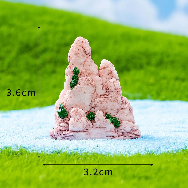 Мини-микроландшафтная имитация камней, рокарий, аквариум, украшение для аквариума, бонсай, украшения для сада фей, аксессуары для украшения