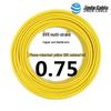 Jinda BVR0.75/1.0mm² Flame-Retardant Copper Core Flexible Wire, 200m Single-Core Multi-Strand