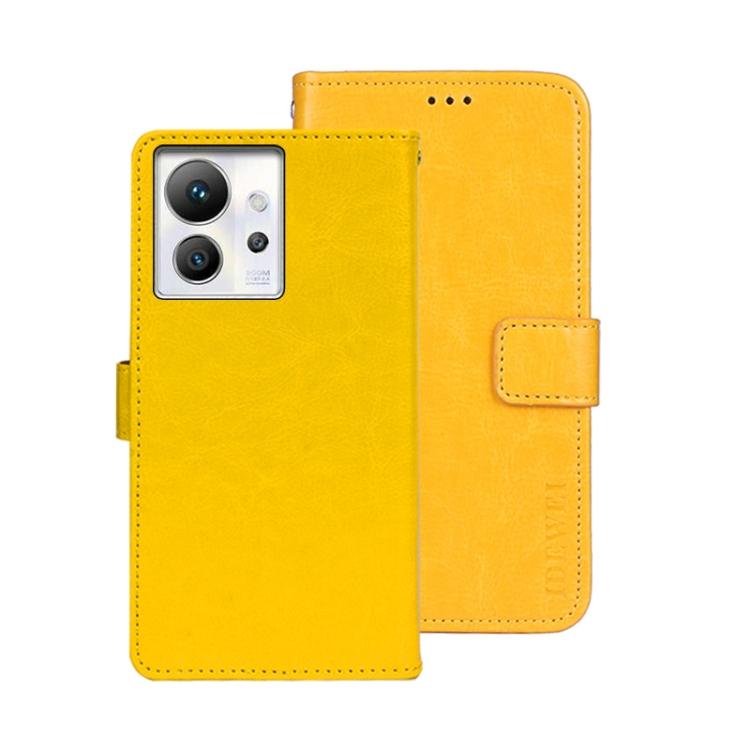 For Infinix Zero Ultra 5G Idewei Crazy Horse Texture Leather Phone Case