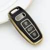 Мягкий ТПУ автомобильный чехол для смарт-ключа для A6 A7 A8 E-tron Q5 Q8 C8 D5, автостайлинг, защитный чехол, держатель, аксессуары