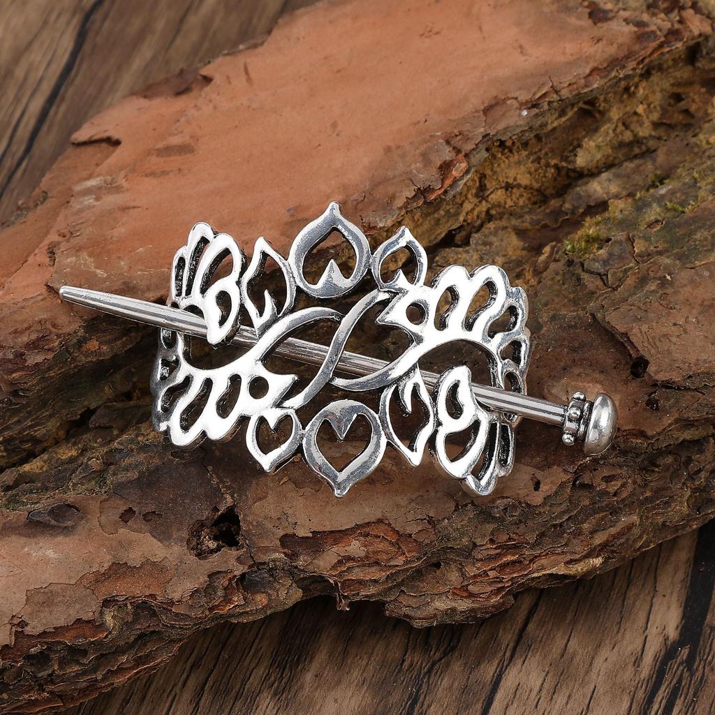 Vintage Viking Celtic Knot Love Hair Clip Irish Hair Stick Hair Clip Women's Hair Accessories Party Accessories Birthday Gift
