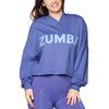 ZUMBA WEAR Укороченная толстовка Z1T000278, Размер Маленький, Фиолетовый