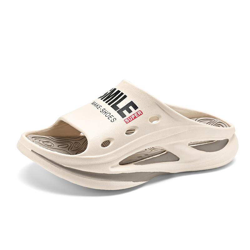 Модные новые стильные мужские сандалии Eva с толстой подошвой, пляжные спортивные мужские тапочки для улицы и дома, модная мужская обувь