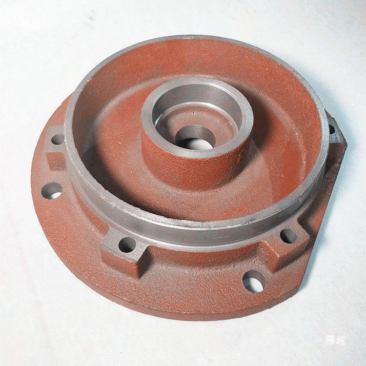 Y112 Three-Phase Vertical Motor Front Flange Cover, 4KW Cast Iron Guard Accessory