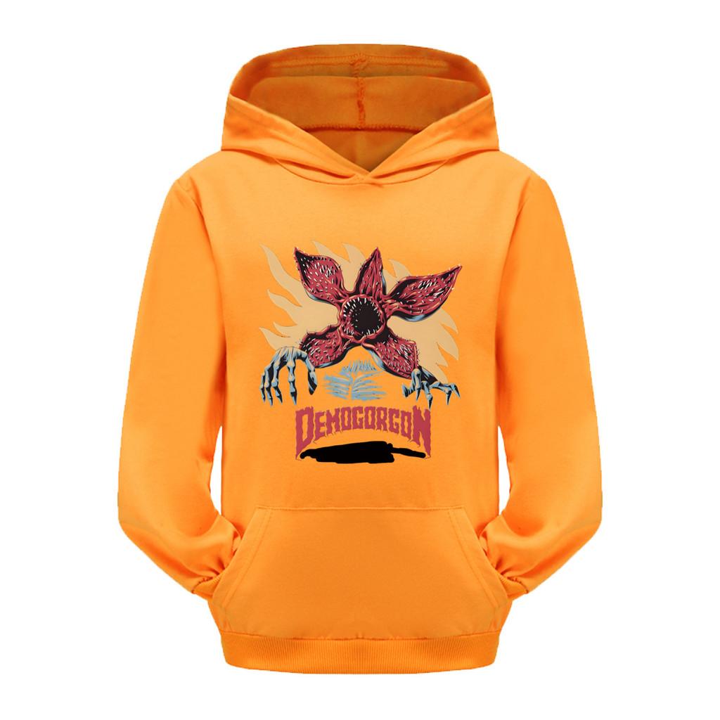 5385 Детская толстовка с длинными рукавами и принтом "Странный человек" для мальчиков и девочек