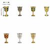 Zinc Zinc Zinc Alloy Medieval Rose Embossed Goblet Vintage Liquor Cup Luxurious Spirits Cup  Bar