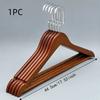 Durable Wooden Clothes Hangers Notches Design Non-Slip Coat Hangers New Wood Hangers  For Shirts