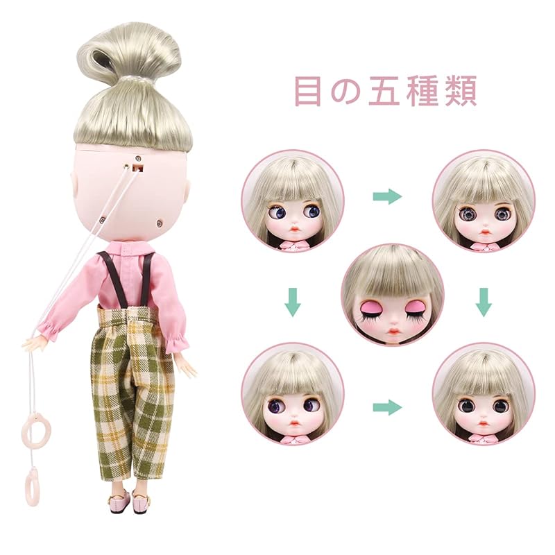 Кукла ICY Fortune Days 30 см Индивидуальная практика, подарок Хинамацури, 4 типа цветов зрачков + расписанный вручную макияж + 19 улучшенных шарнирных кукол Подходит