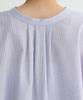 Green Parks Casual Blend French Sleeve Skipper Shirt Women's Cotton-Linen