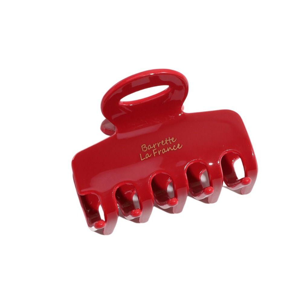 Hair Clip Acrylic Hair Claw Geometrric Women Shark Clip Gifts Square Hair Claw Party