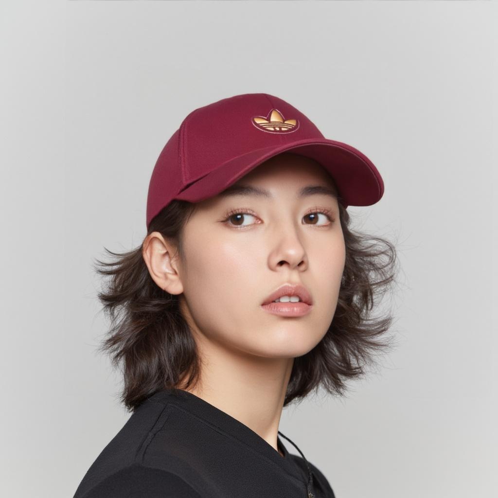 adidas Оригинальные Оригинальный Дизайн Хлопковые Бейсболки Женские Красные KB9708