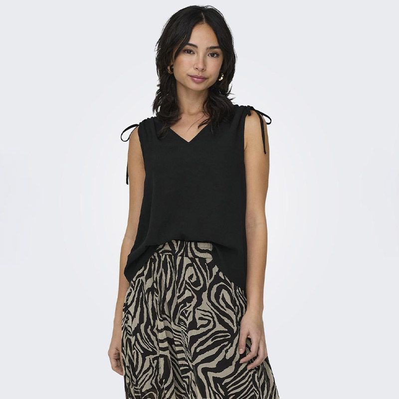 Топ без рукавов с деталями на плечах ТОЛЬКО для женщин