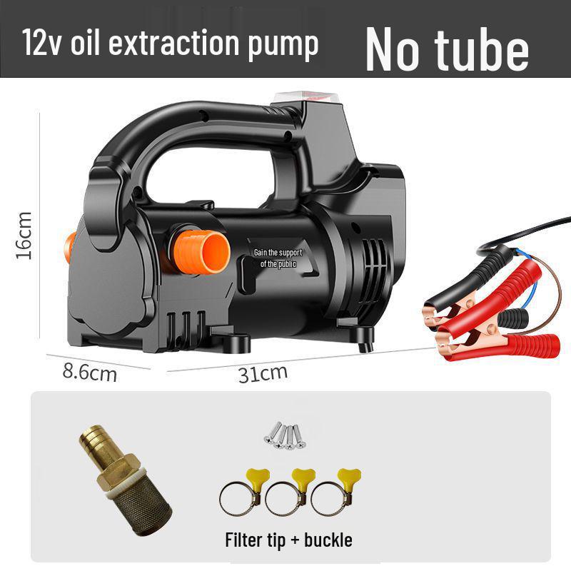 Electric Diesel Fuel & Kerosene Transfer Pump - 12V/24V/220V Self-Priming Oil Transfer Device