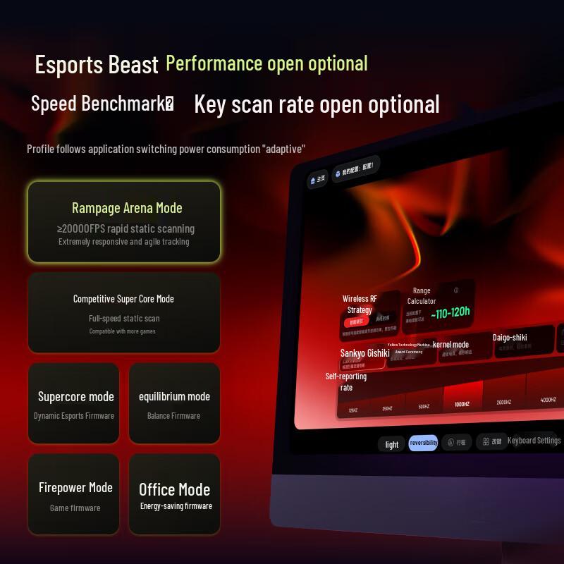 Rapoo VT3sMAX Gen 2 Беспроводная игровая мышь с двумя 8K