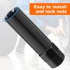 10 Spline Lug Nut Socket Alloy Steel Bit Socket 10 Point Lug Nuts Remover Hex Drive Wheel Lock Removal Tool Spline Bit Socket