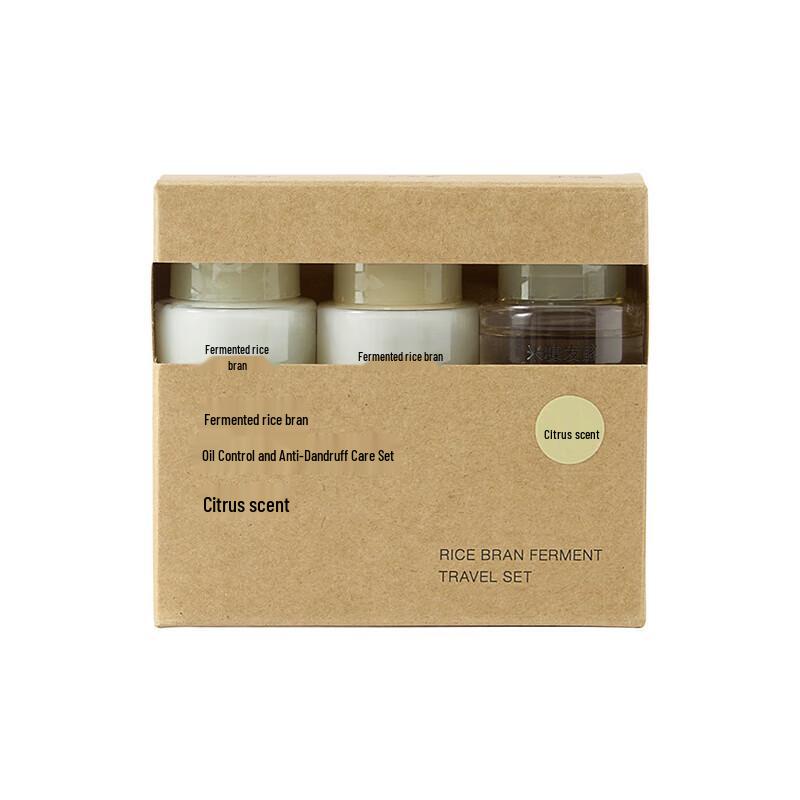 MUJI Ферментированная коллекция ухода за волосами с рисовыми отрубями
