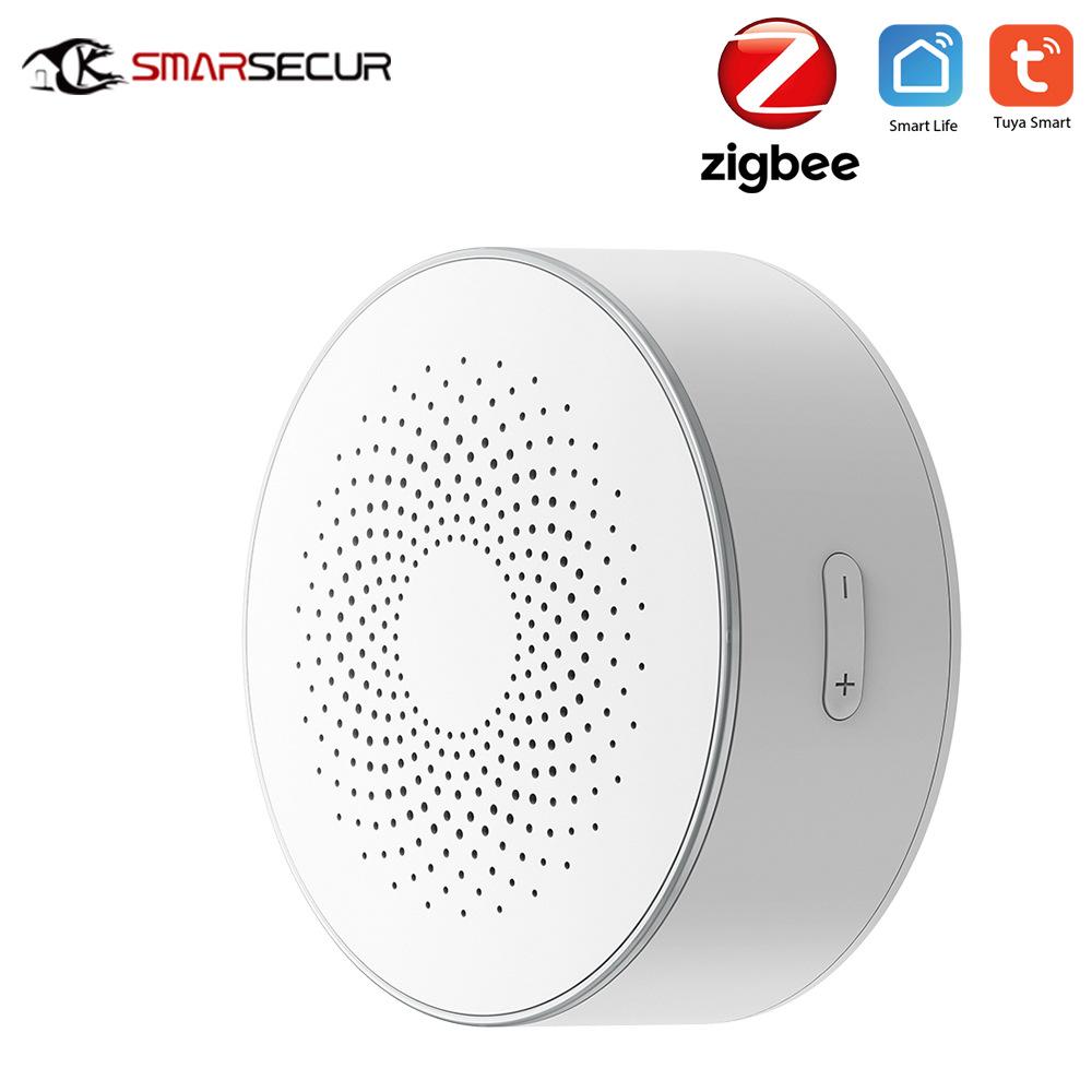 Беспроводная умная домашняя сигнализация Zigbee: Звуковое и световое WiFi-оповещение
