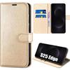 Protective Case - BOOLING - for Samsung Galaxy S25 Edge - Synthetic Leather - Anti-Scratch - Flap