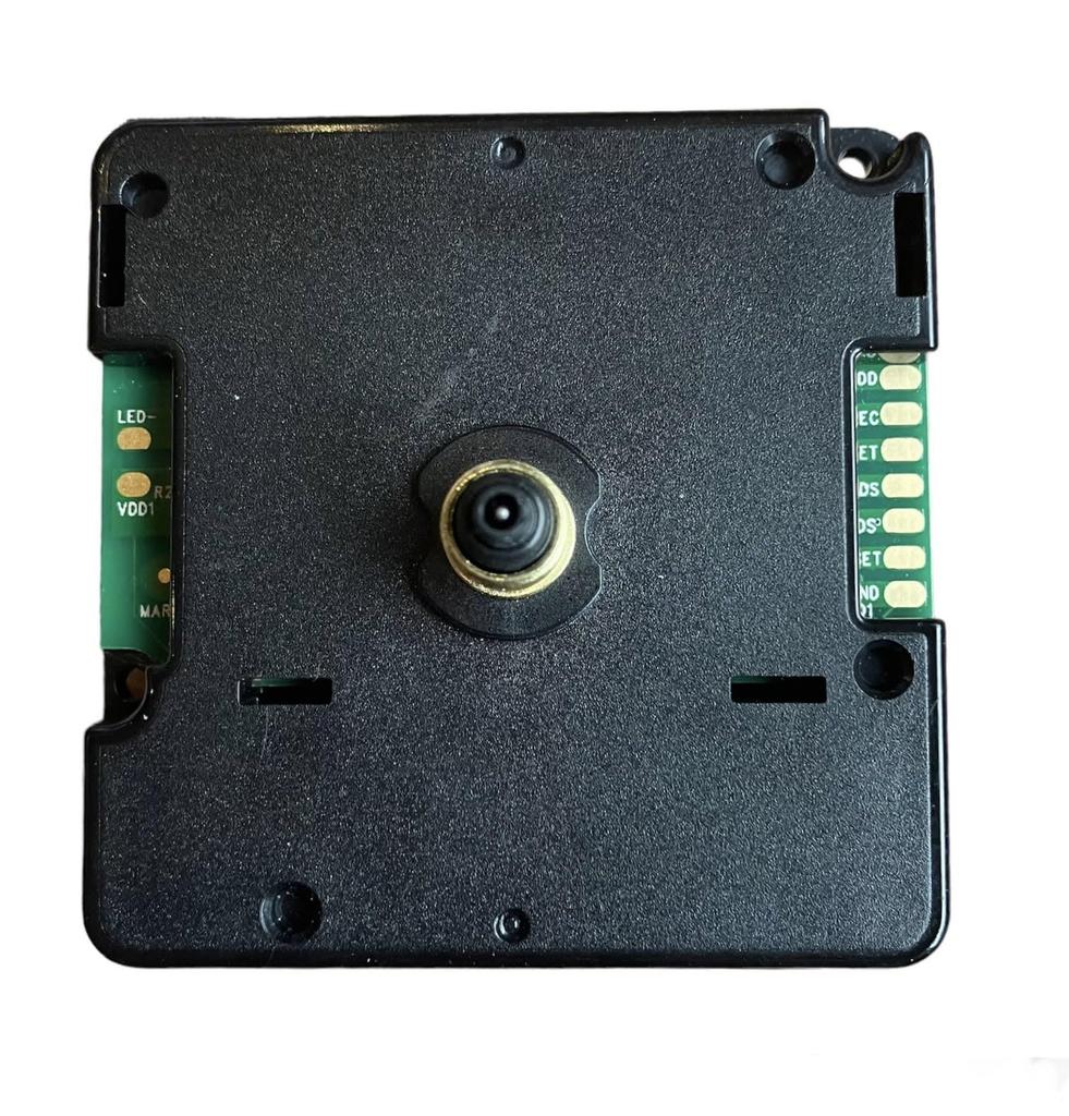 Roost Manual Radio Clock Movement with DIY Wall Mounting Bracket Automatic Clock Radio Wave Second [Japanese Included] Hands, Hanging, Included,