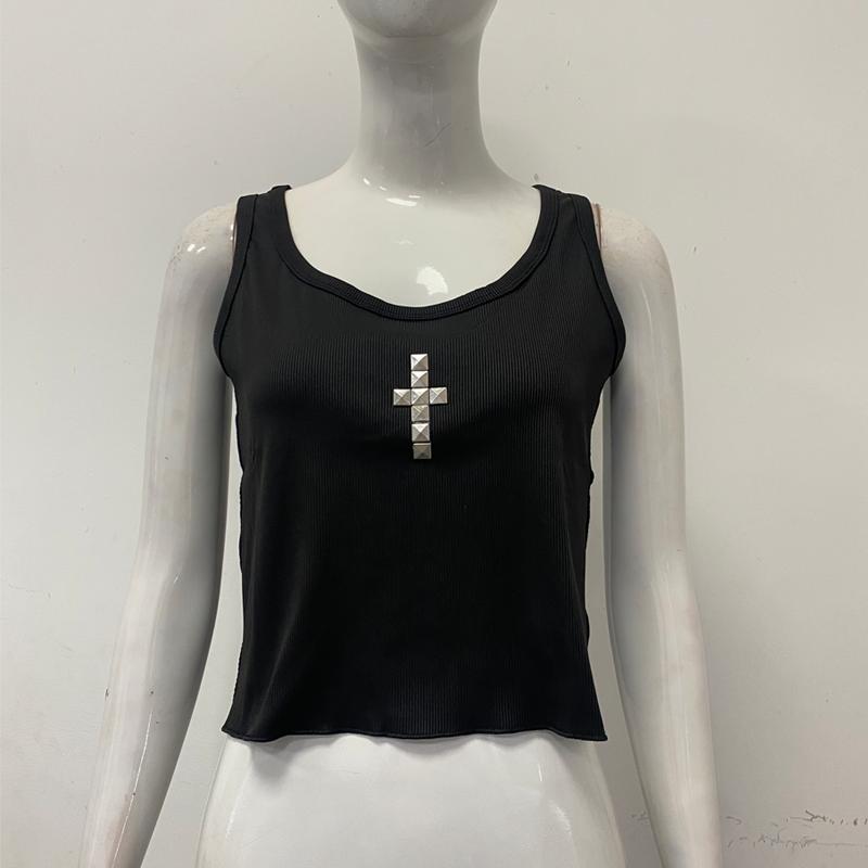 Европейский и американский ретро-жилет с принтом, имитирующим талию, выполненный методом горячего тиснения.