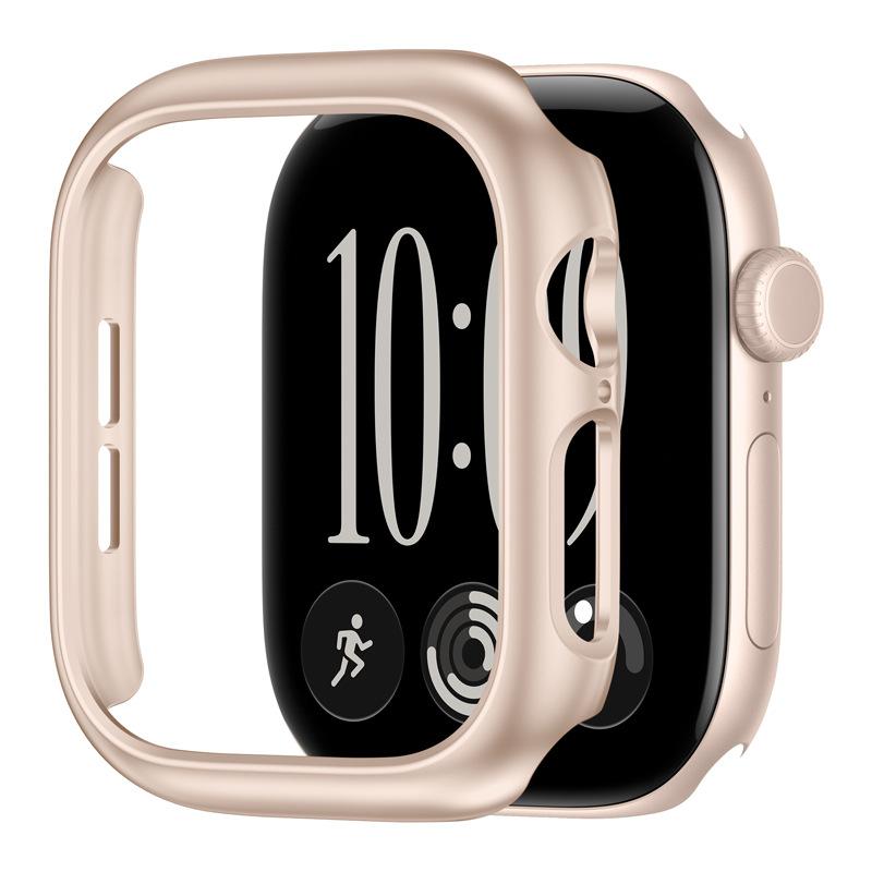 Чехол для Apple Watch Series 12 (46мм) жесткая защитная рамка из поликарбоната [без защитной пленки для экрана]