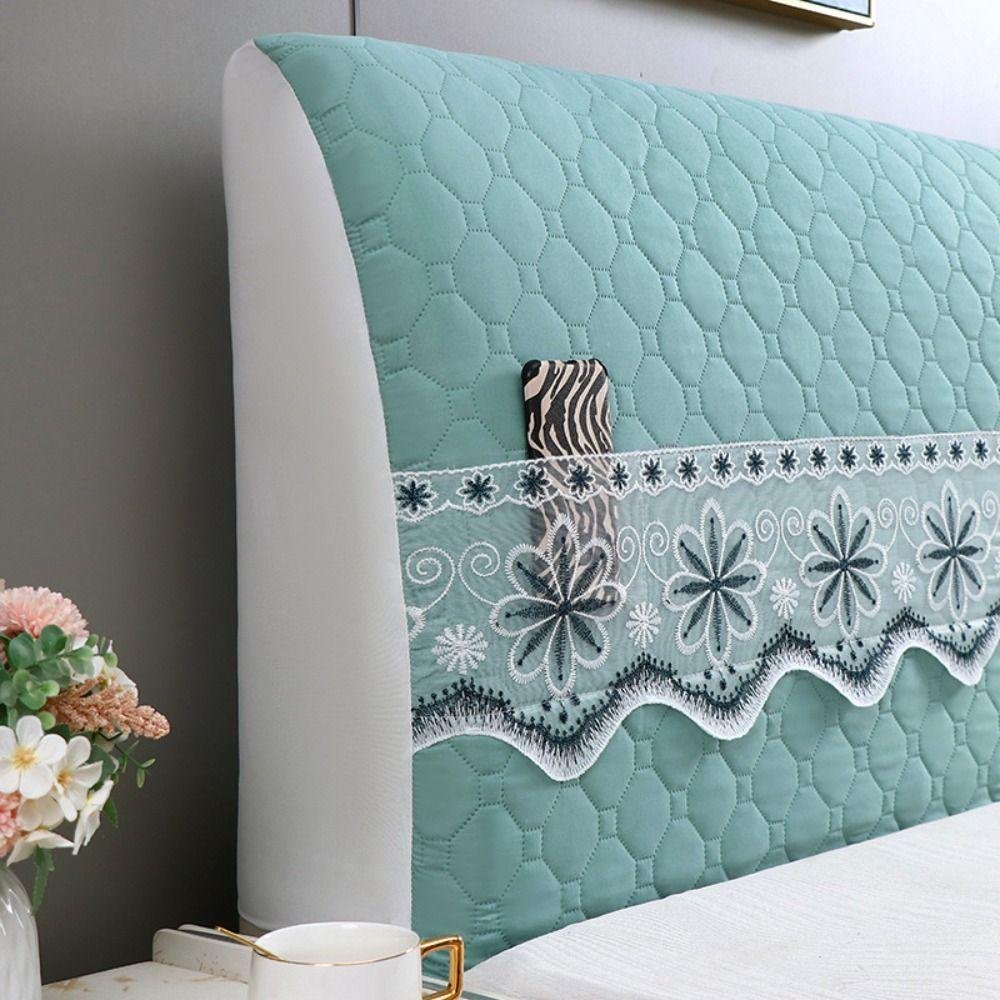 All-inclusive Bedside Dust Cover Detachable Bedside Protector Cover Washable Headboard Cover Hotel