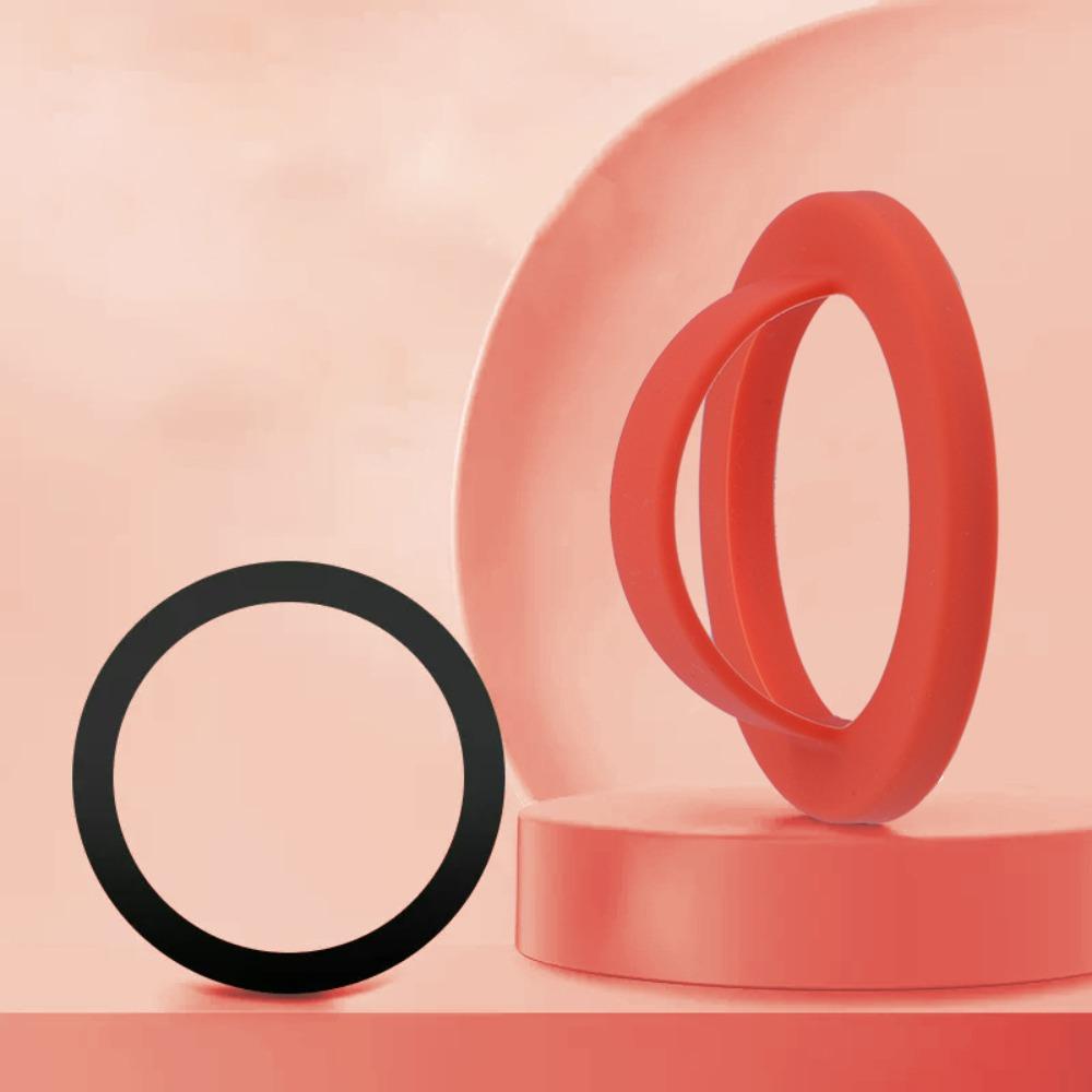 Metal Plate Ring Finger Ring Holder For Magsafe Phone Mount Magnetic Phone Back Grip Universal