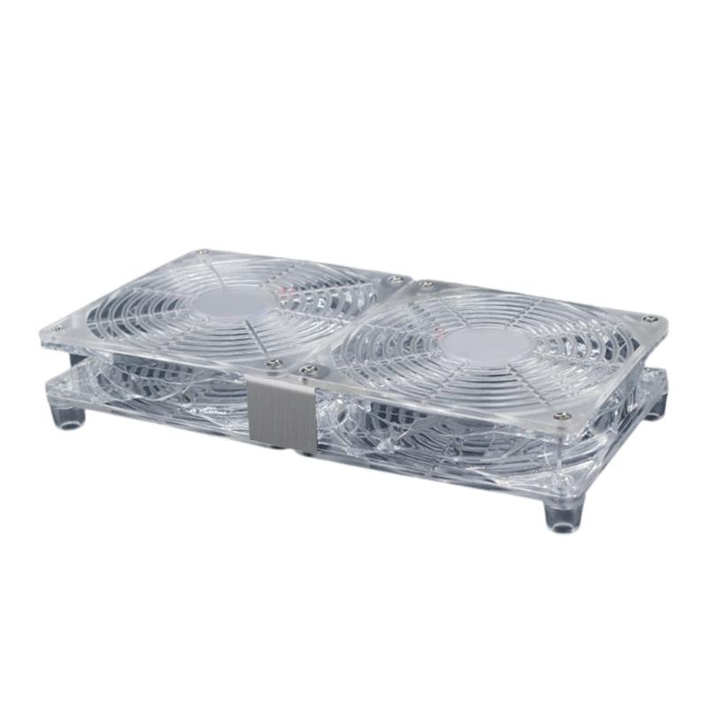 5 В USB Вентилятор для ПК Роутера Охлаждающий Вентилятор 1800 об/мин Скорость Портативный Охлаждающий Вентилятор Замена для Роутера Модема ТВ-приставки Электроники