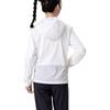 Under Armour UA Sun Protection Series Легкая повседневная свободная дышащая солнцезащитная ветровка с капюшоном женская верхняя одежда белого цвета 22500410-100