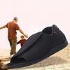Diabetic Edema Slippers Toe Sandals Wide Fit Adjustable Orthopedic Footwear For Edema Swollen Feet