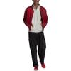 adidas Оригинальные вышитые воротник-стойка с карманом на молнии, однотонная куртка с длинными рукавами, мужские куртки серого цвета HK7367