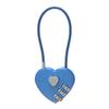063U Кодовый замок Водонепроницаемый Перенастраиваемый Цинковый сплав Форма Сердца Любви Парольный навесной замок для Рюкзака
