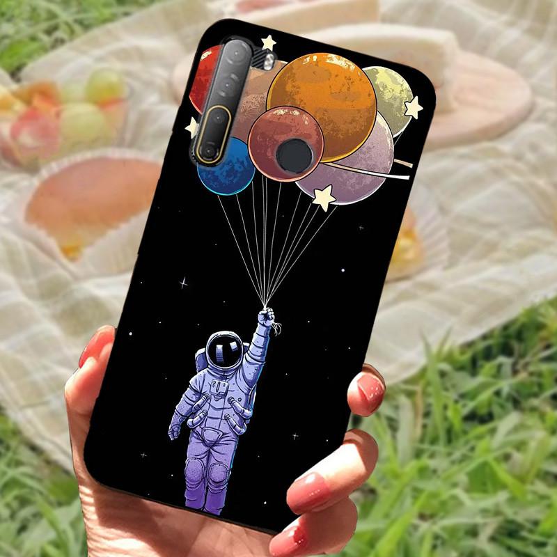 For HTC Desire 20 Pro Case Cover For Desire20 Pro Silicone Soft Marble Black Bumper Funda Coque for HTC Desire 20 Pro Protective